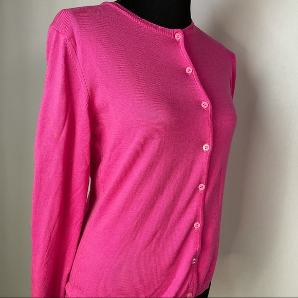 Giorgio Armani Le Collezioni Pink Sweater Size 8 - Picture 4 of 10